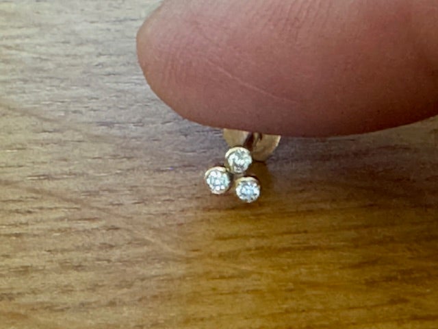 Piercing, diamant, Nordahl