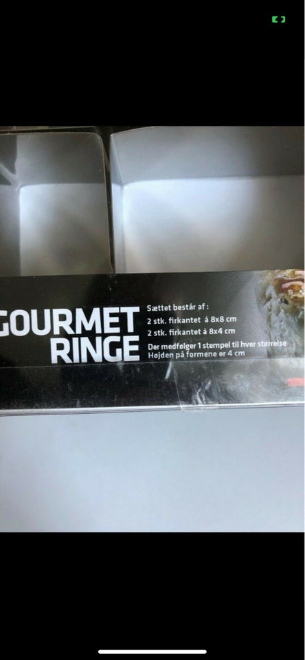 Rustfrit stål, Gourmet forme