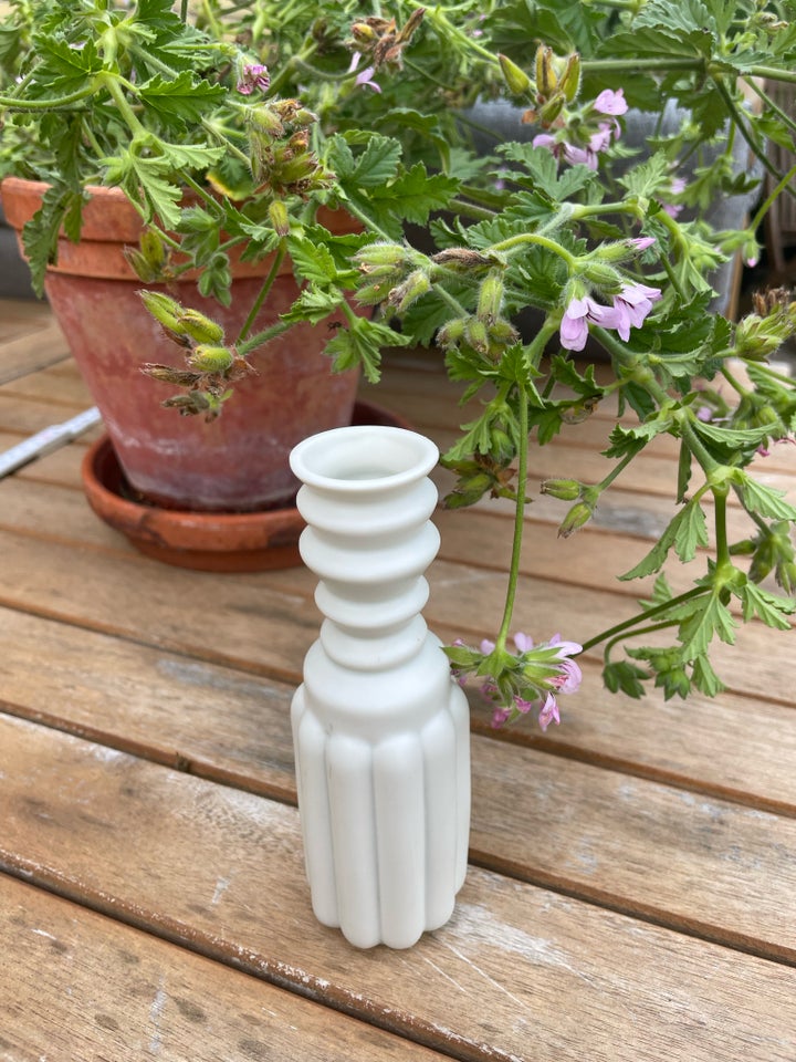 Porcelæn Vase eller lysestage