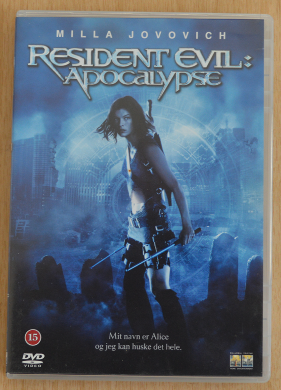 Resident Evil Apocalypse, DVD,