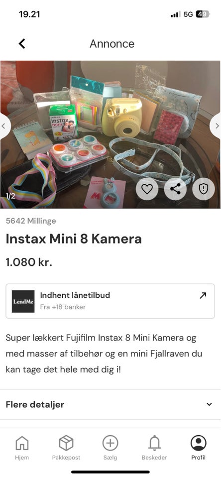 Andet legetøj Instax Mini 8