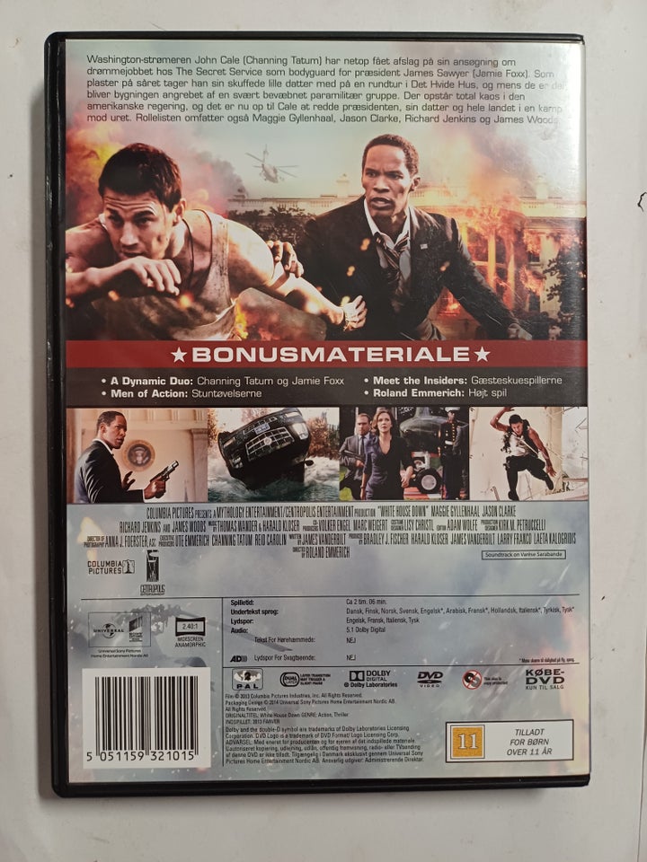 White House Down, DVD, action