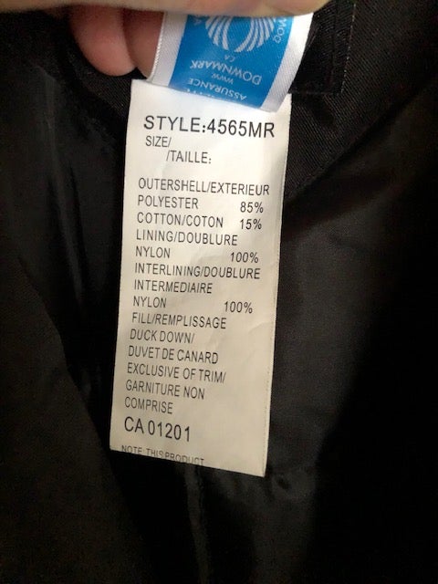 Frakke, str. XL, Canada Goose