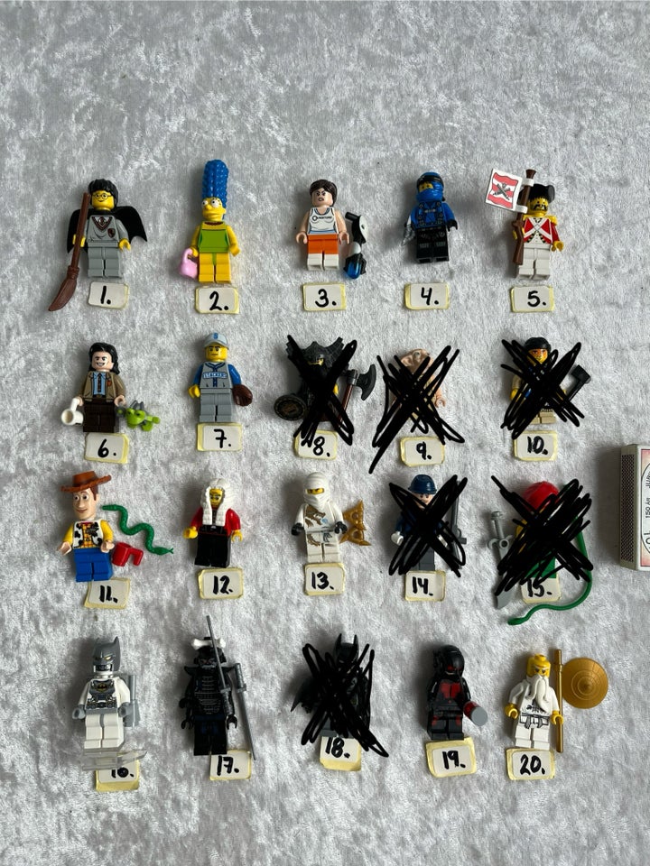 Lego Minifigures, Lego mini