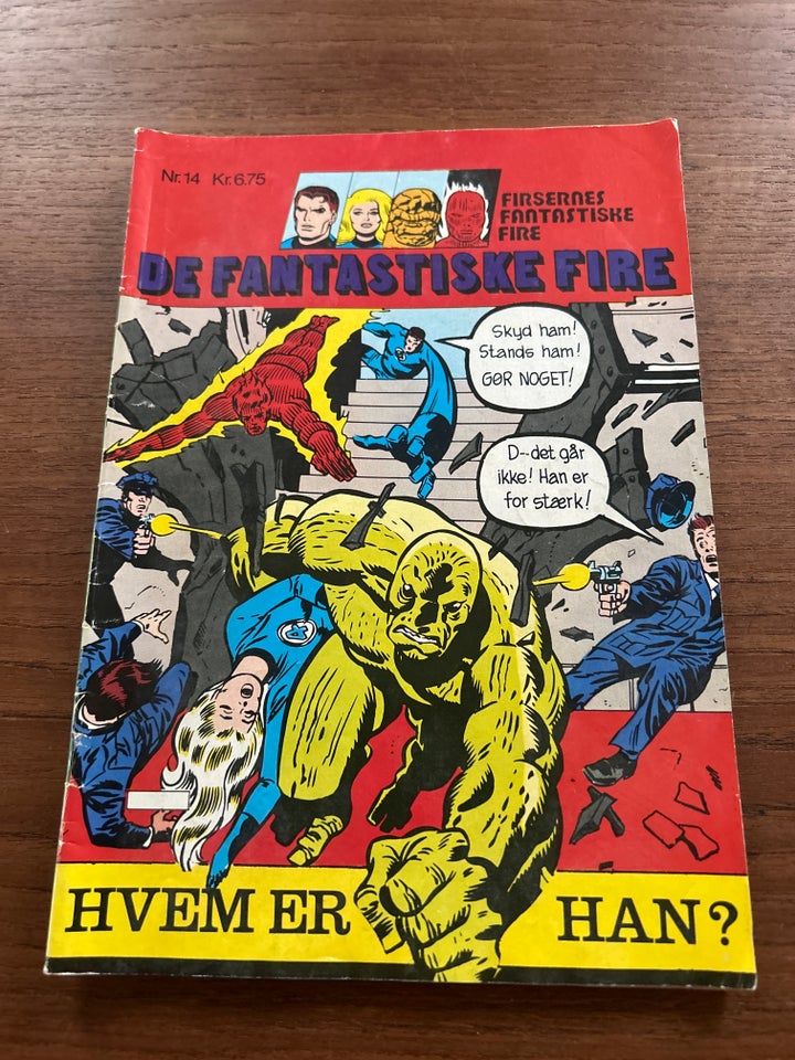 Fantastiske fire 14 1980, Marvel