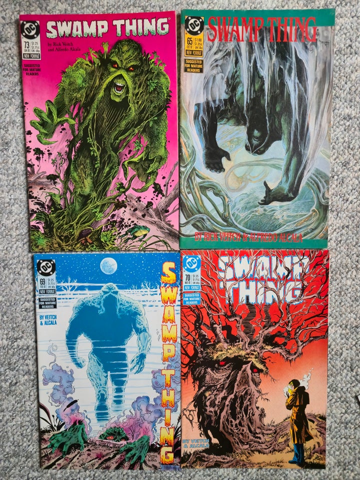 Swamp Thing single issues, Alan