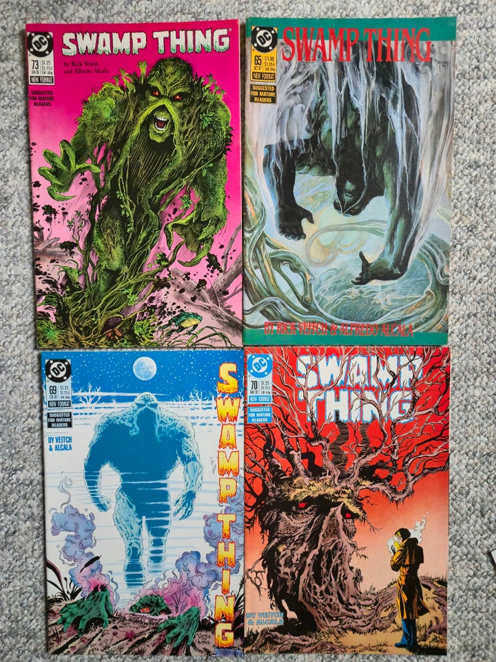 Swamp Thing single issues, Alan