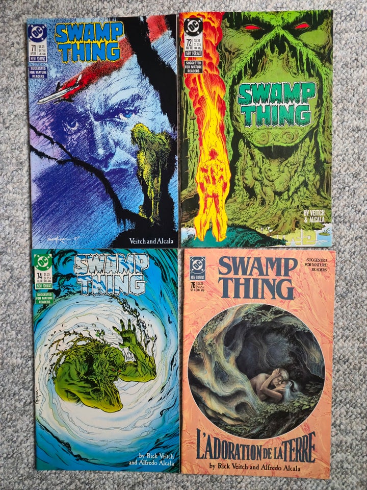 Swamp Thing single issues, Alan