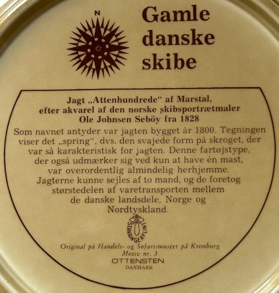 Gamle danske skibe - 3 - Jagt