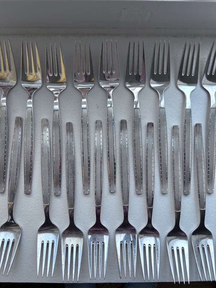 Sølvtøj CAPRI Sølvplet gafler