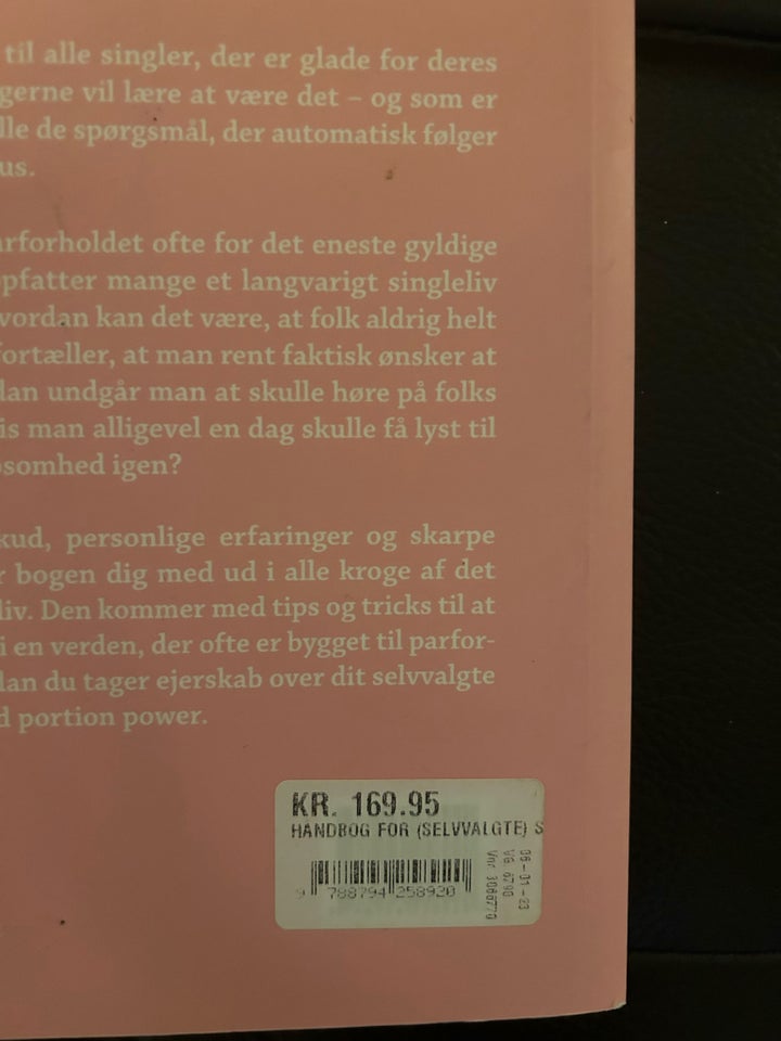 Håndbog for selvvalgte singler,