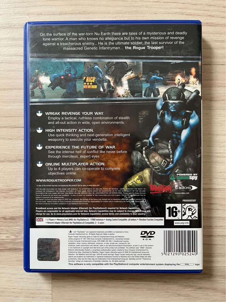 Rogue Trooper, PS2