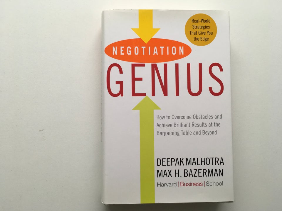 Negotiation Genius - How to