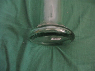 Glas vase Høj cylindrisk