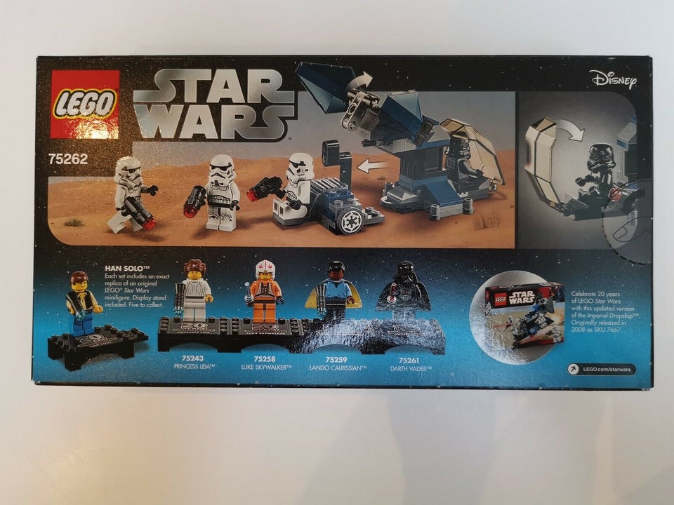 Lego Star Wars Ny og uåbnet 75262 -