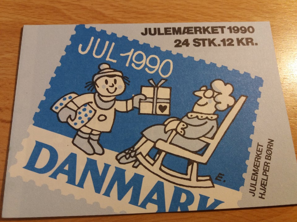 Danmark, postfrisk, Julemærker