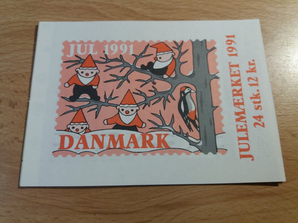 Danmark, postfrisk, Julemærker