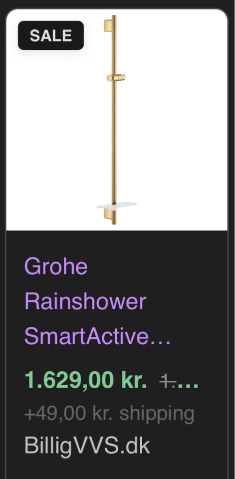 Tilbehør, Grohe