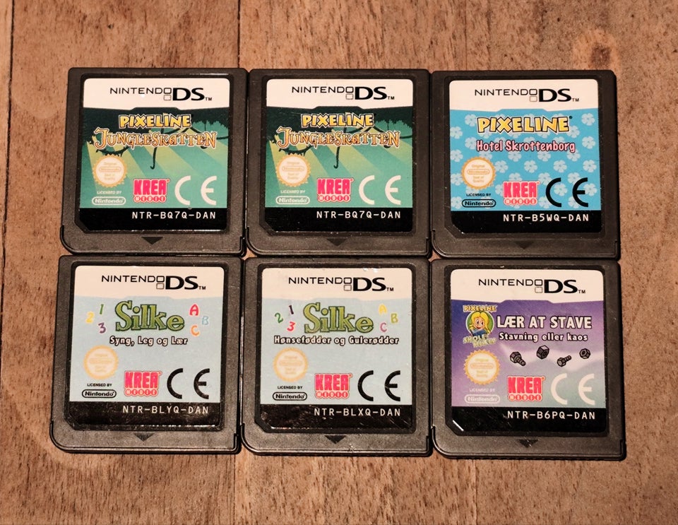 Blandede Nintendo DS Spil -