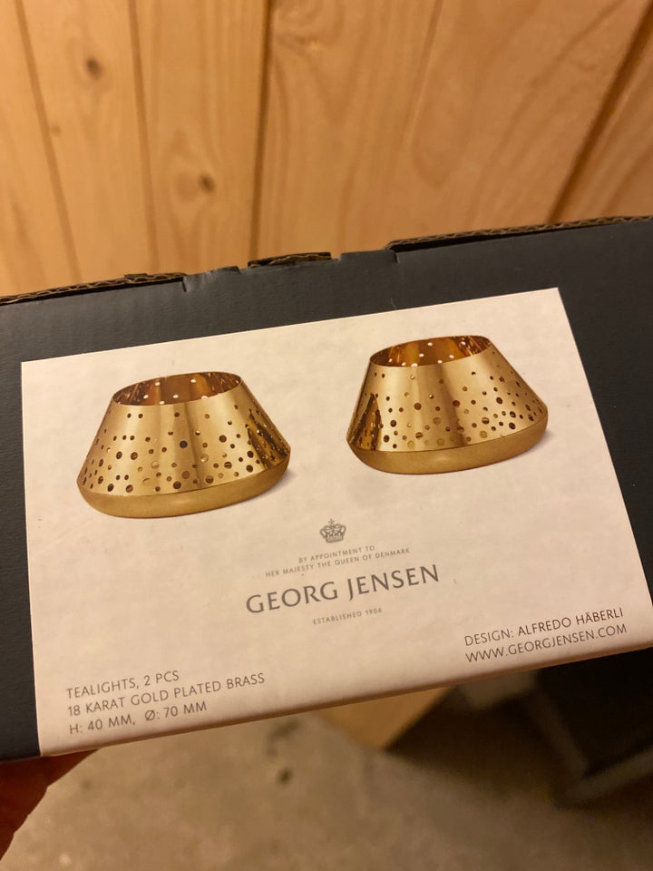 Georg Jensen fyrfadsstager Georg