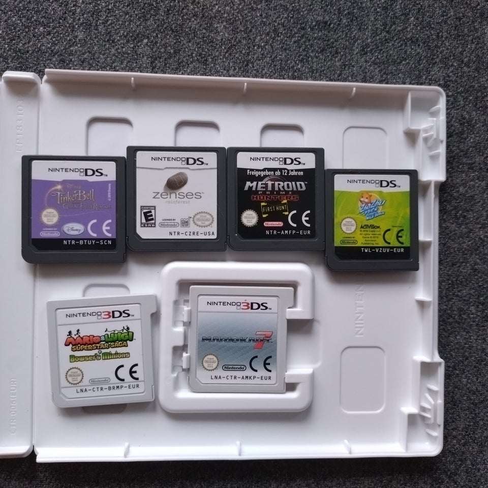 Diverse Nintendo DS og Nintendo 3DS