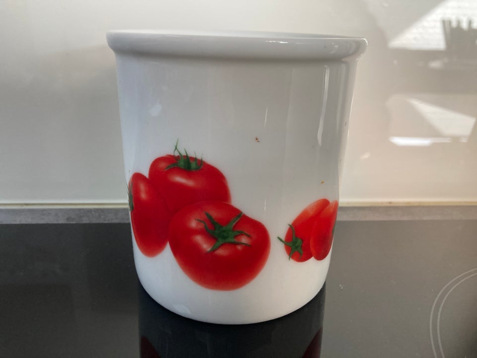 Porcelæn Tomatkrukke / krukke