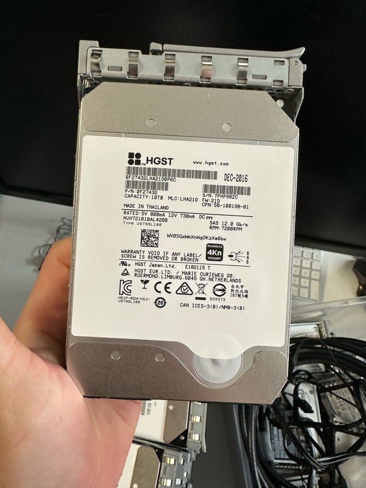 HGST, 10000 GB, God