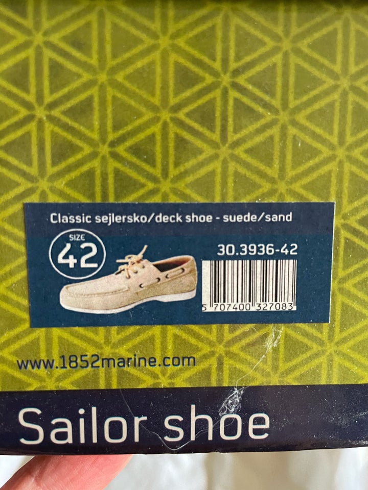 Sejlertøj, Sko, Sailer shoe