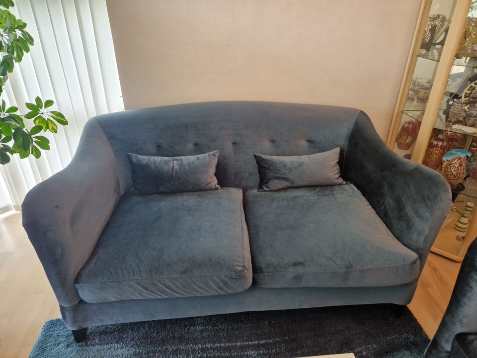 Sofa velour 3 pers