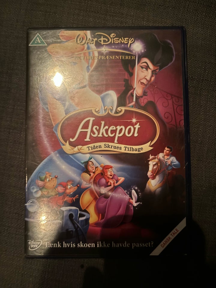 Askepot tiden skrues tilbage, DVD,