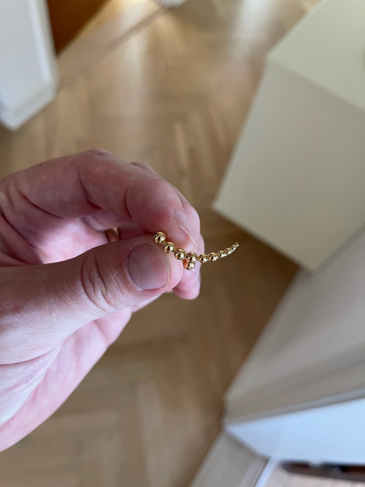 Øreringe, guld, Georg Jensen