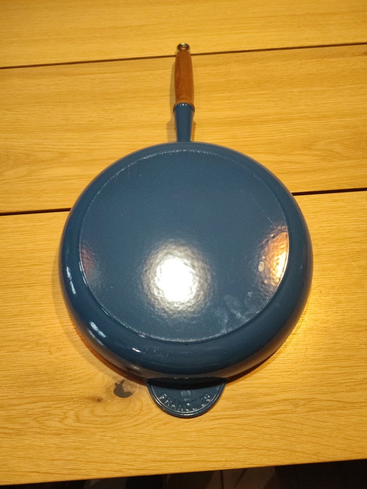 Le Creuset pan blå 28 cm, Le Creuset