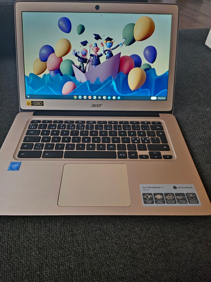 Acer Cromebook, 1.60 GHz, 32 GB ram