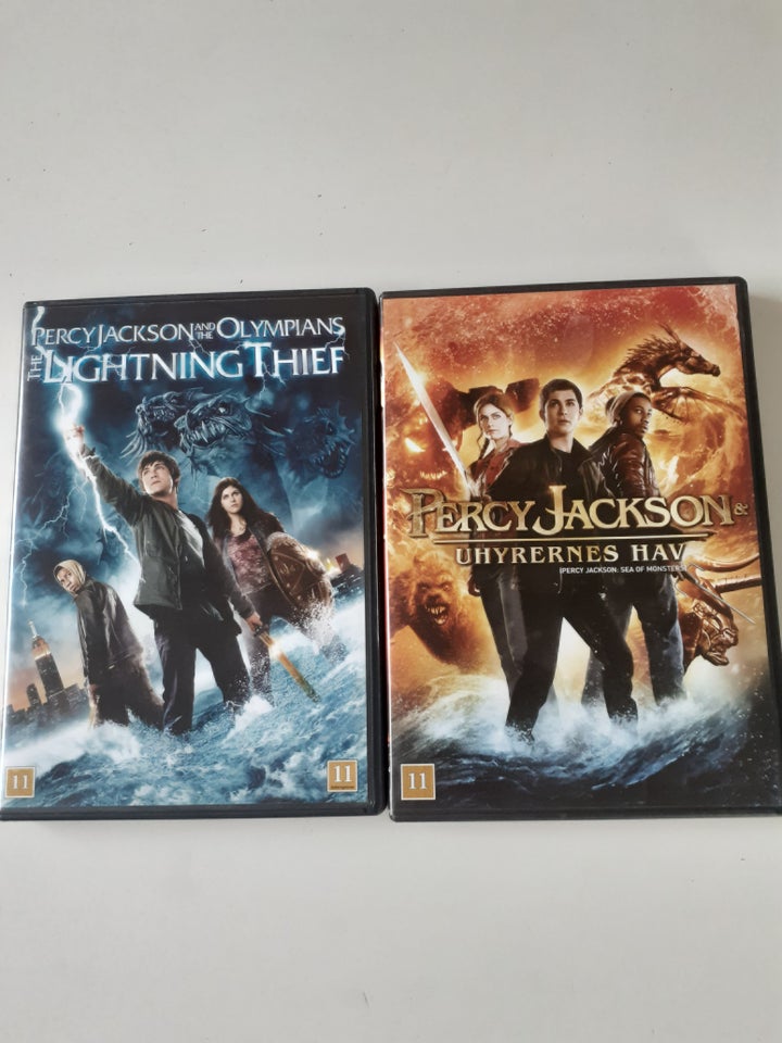 Percy Jackson, DVD, eventyr