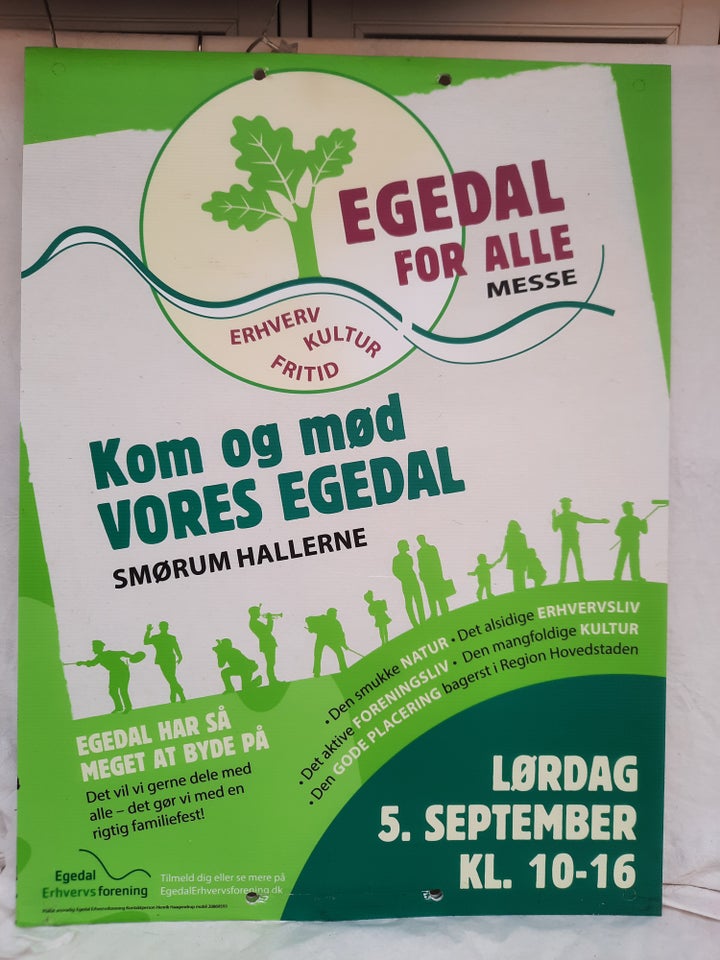 PLAKAT motiv: EGEDAL FOR ALLE b: