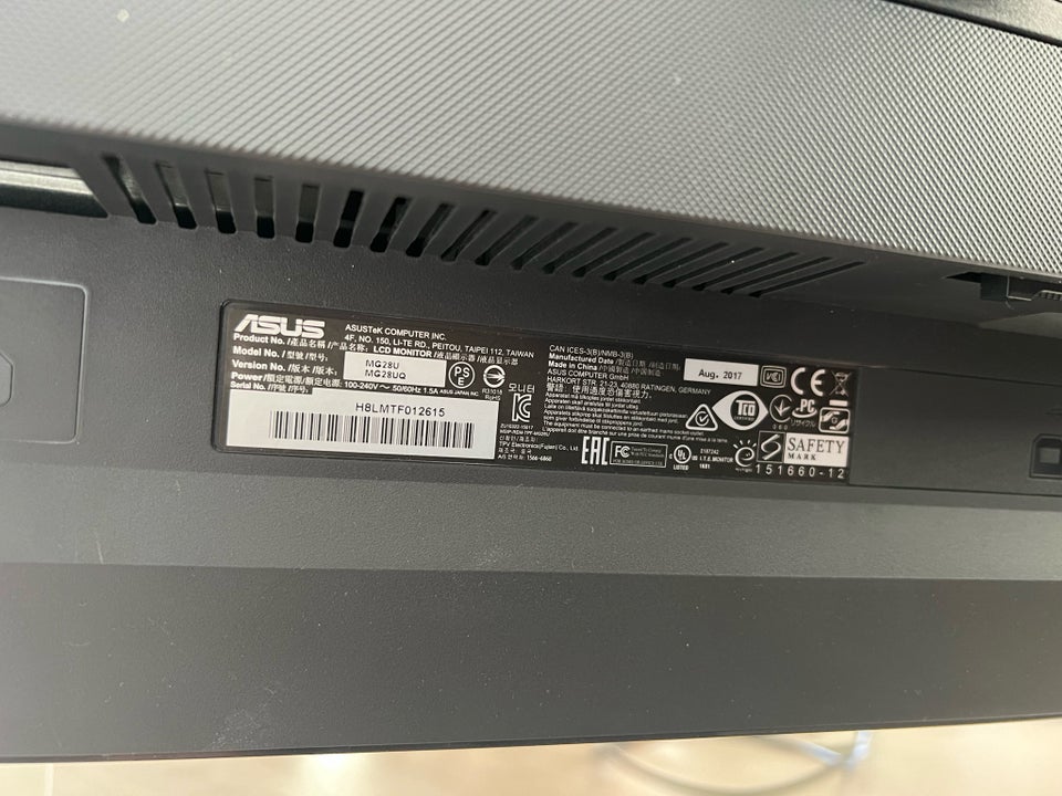 Asus MG28UQ 28 tommer