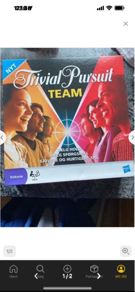 Trivial pursuit team, brætspil