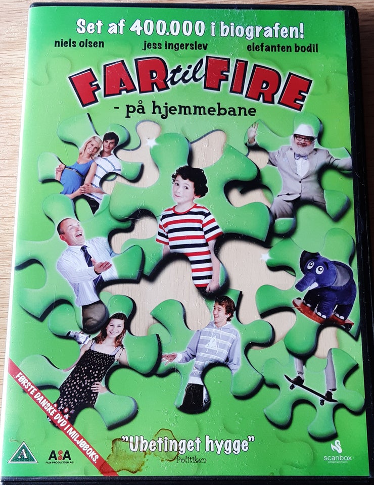 Far til fire, DVD, familiefilm