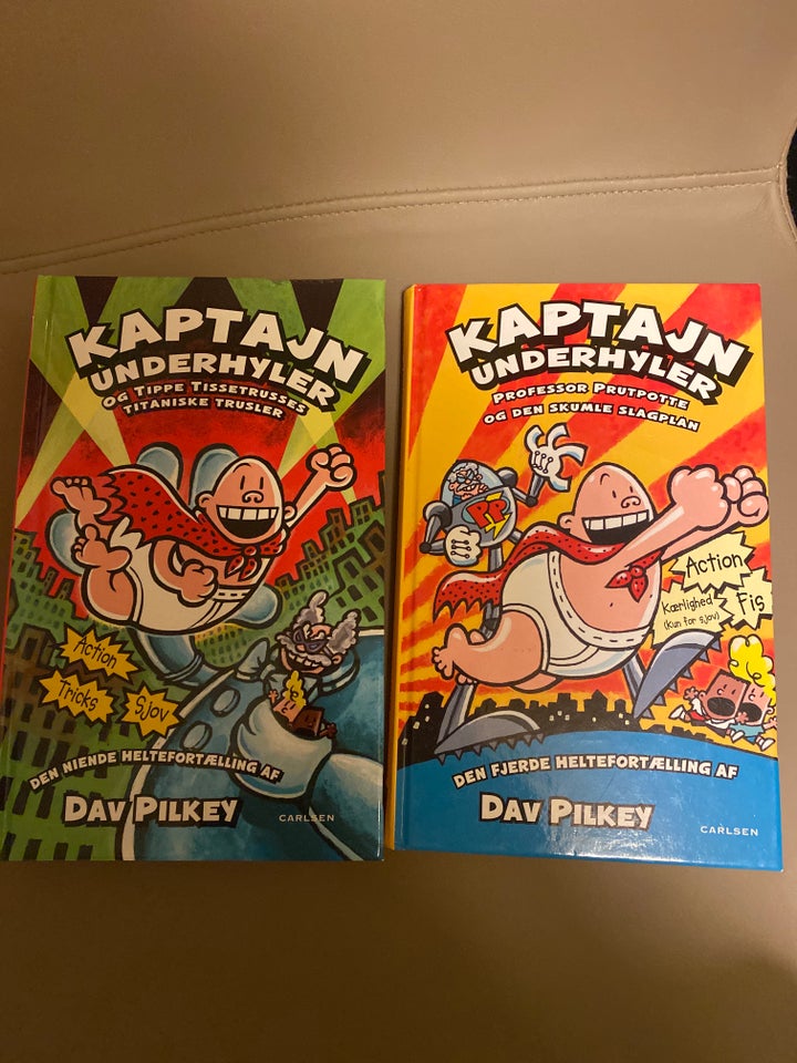 Kaptajn Underhyler, Dav Pilkey,