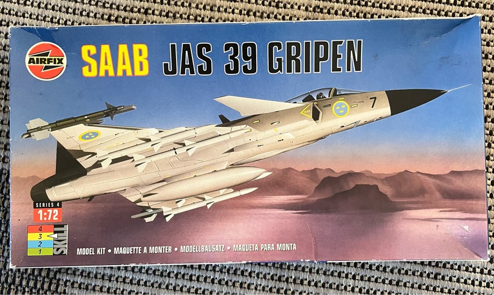 Modelfly Saab jas 39 Gripen