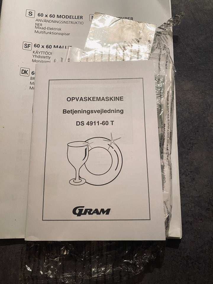 Opvaskemaskine , Gram