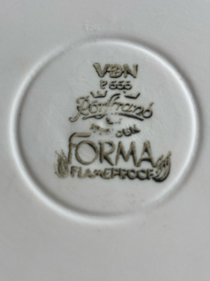 Porcelæn Ovnfast fad Rörstrand