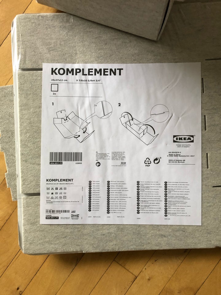 Komplement opbevaring ikea Ikea
