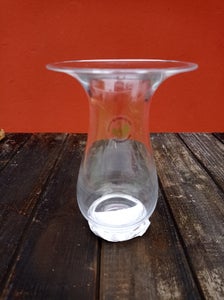 Glas Holmegaard vase 14 cm høj