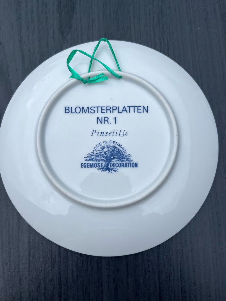 Platter, Blomsterplatten nr 1