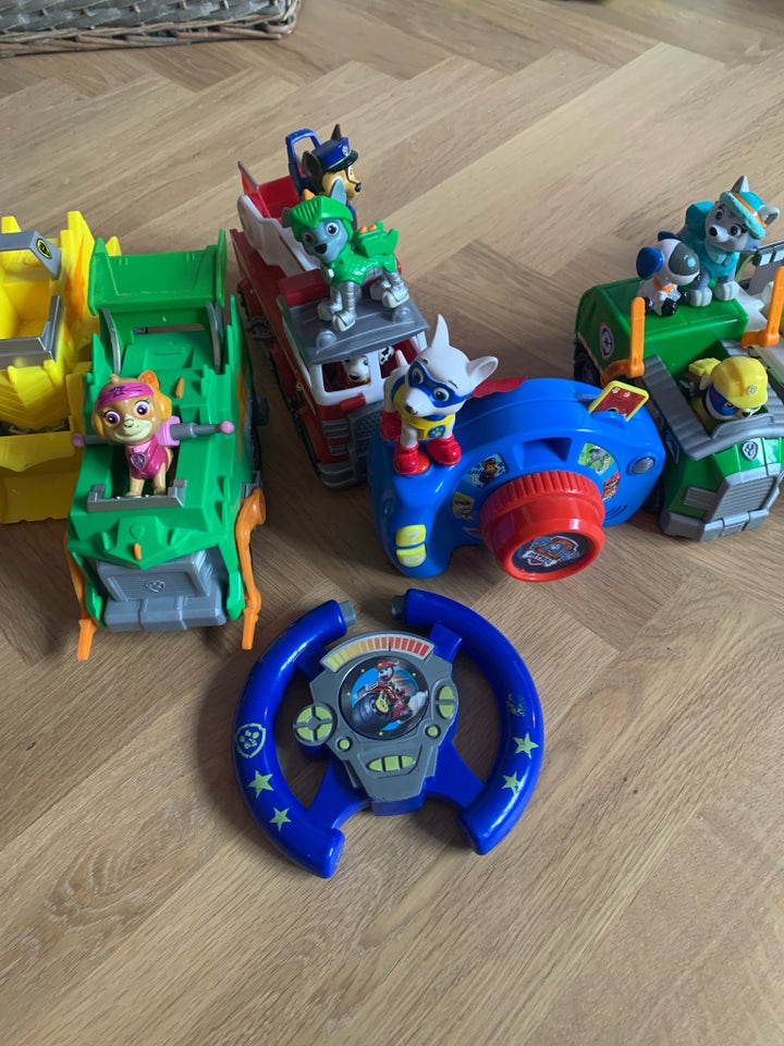 Andet legetøj, Paw patrol biler og