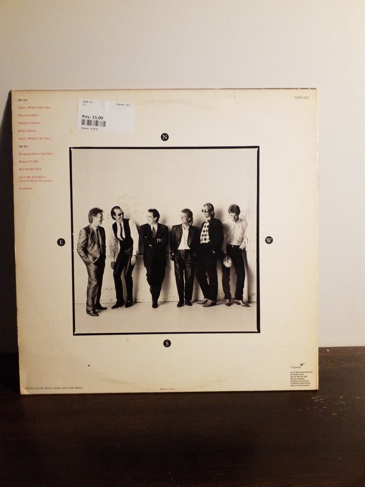 LP HUEY LEWIS  THE NEWS SMALL