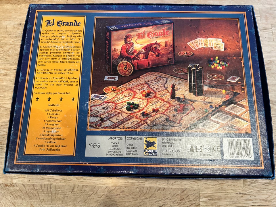 El Grande, Strategispil, brætspil