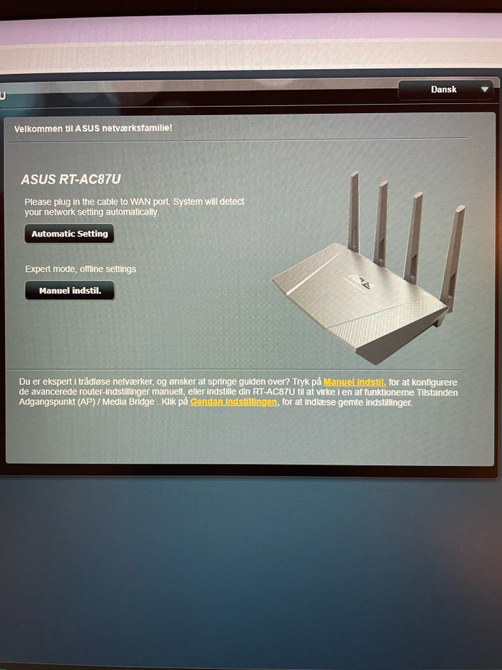 Router, wireless, Asus RT-AC87U