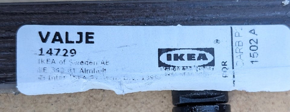 Vægskab Ikea Valje/Eket b: 35 d: